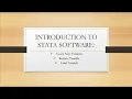 Generating Variable using commands of Generate Replace and Label in STATA software