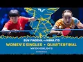 Download Lagu Sun Yingsha vs Mima Ito | WS QF | #EuropeSmash 2025