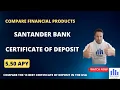 Santander Bank Certificate of deposit 2023