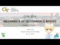 Georgia Tech COE3001-M 2026 Spring Lecture 1 - Introduction