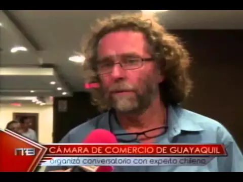 Cámara de Comercio de Guayaquil organizó conversatorio con experto chileno