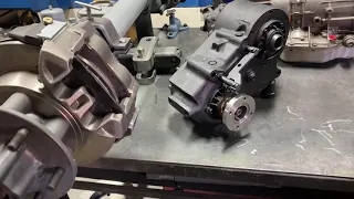 Connecting a turbo400 transmission to a circular bolt pattern 205 transfer case