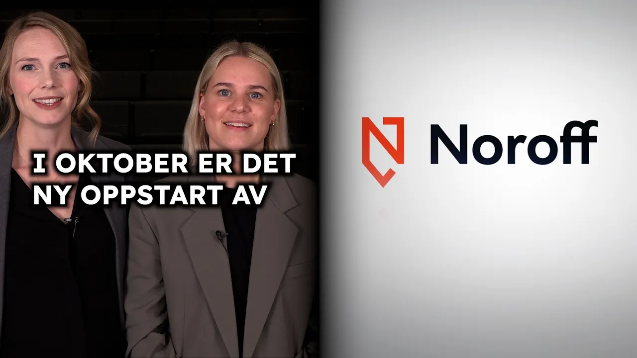 Noroff — Noroff — Online Studies Launching in October (YouTube video ad)