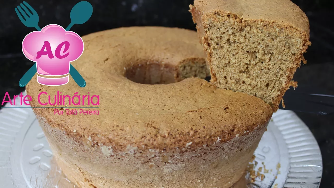 Bolo de Aveia com Banana ( Sem Farinha, Sem Açúcar e Sem Leite) Só com 4 Ingredientes