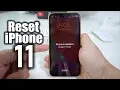 How To Reset Restore your Apple iPhone 11 - Factory Reset