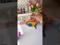 Download Lagu DIY Clay Keychain | Rainbow keychain #shortviral #diy #diycrafts #artandcraft #artshorts #keychain