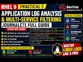 Application Log Analysis Multi-Service Filtering journalctl Full Guide Step-by-Step