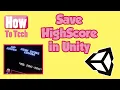 How to save highscore in Unity
