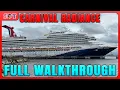 Carnival Radiance Full Walkthrough Deck to Deck Tour