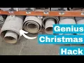 Dad builds a GIANT nutcracker for Christmas You gotta see this