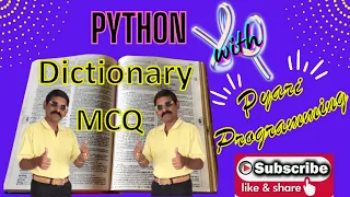 Python Dictionary MCQ - 1 Deep Copy Shallow Copy update function Find error Find output