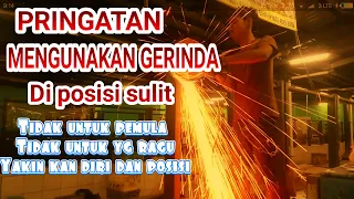 cara menggunakan gerinda untuk pemula