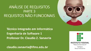 #06 - Análise de Requisitos (3) - Requisitos Não Funcionais