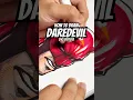 How to draw Daredevil no sketch -