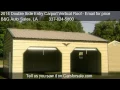 2014 Double Side Entry Carport Vertical Roof call for pricin