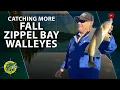 How to catch more Fall Zippel Bay Walleyes Destination Fish TV with Jon Thelen