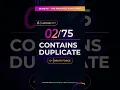 LeetCode 217 Contains Duplicate Brute Force