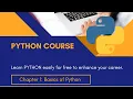 Chapter 1 Basics of Python Python Course for Beginers