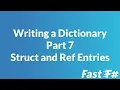 Fast F Writing a Dictionary Part 7 - Struct and Ref Entry
