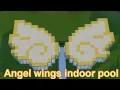 Angel Wings Indoor Pool Idea - Sims 4