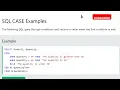 CASE STATEMENT IN SQL WHEN THEN Conditional Statements SQL IN TELUGU