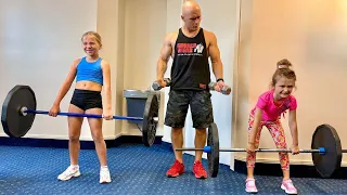 These Little Gymnasts Left This Bodybuilder No Chance!