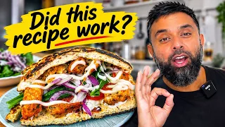 I Tried the Viral Cottage Cheese Wrap with Chicken Tikka… Here’s How It Turned Out!