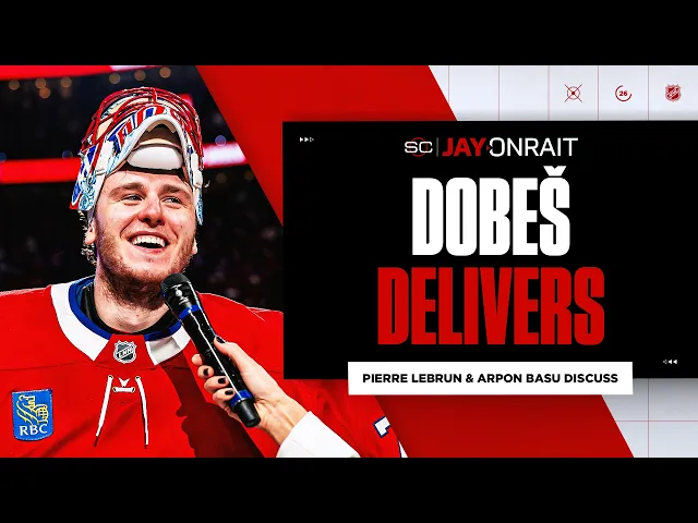 Video: How impressive has Jakub Dobeš been in the postseason?