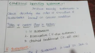 If elif else in python tamil Conditional branching statement in python tamil