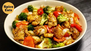 Black Pepper Chicken With Broccoli Stir Fry | Chicken And Broccoli Stir Fry