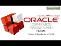 Chapter 1 Introduction to PL SQL