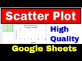 How to make a Scatter Plot on Google Sheets