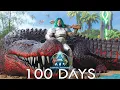 Surviving 100 Days in Hardcore ARK Survival Ascended