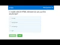 Quiz App Using Html Css And Javascript Day 4 Quiz App Source Code