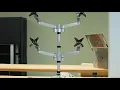 Quad Monitor Mount for Monitors up to 30 inch - Video 15 of 1