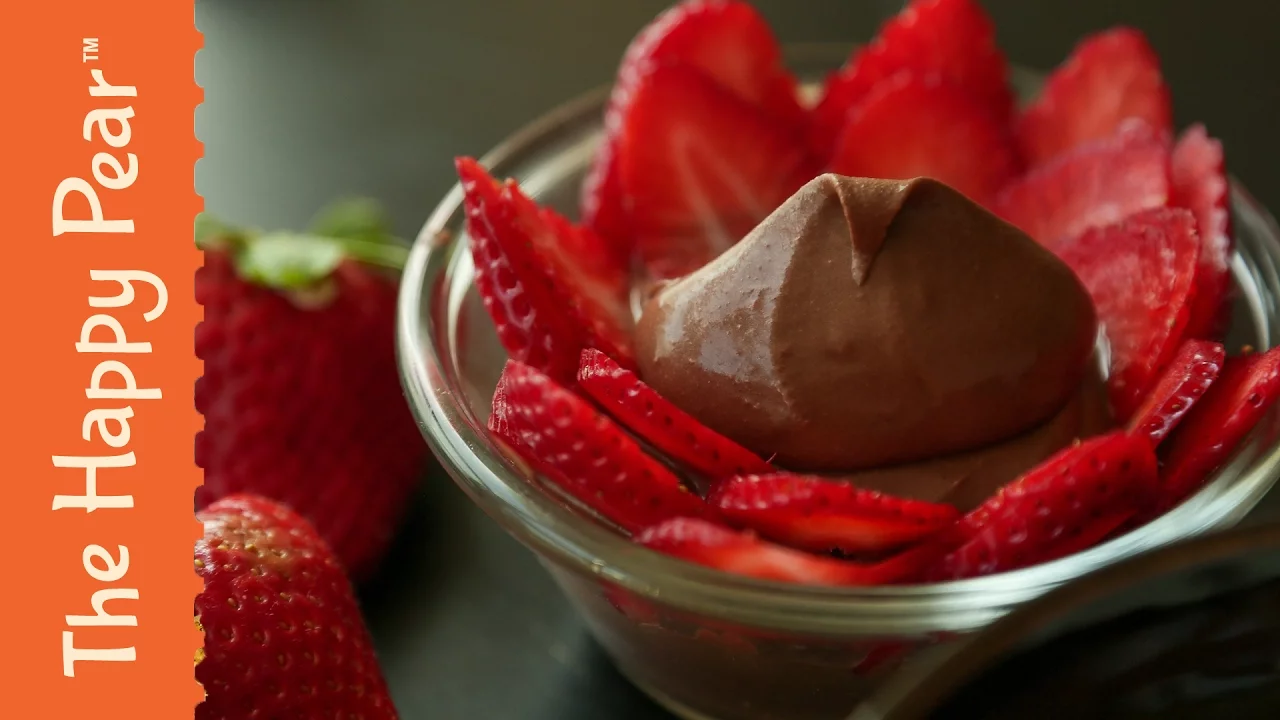 Best Chocolate Mousse Ever   Vegan Two Ingredients   THE HAPPY PEAR