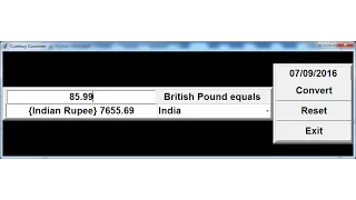 How to Create a GUI Currency Converter in Python