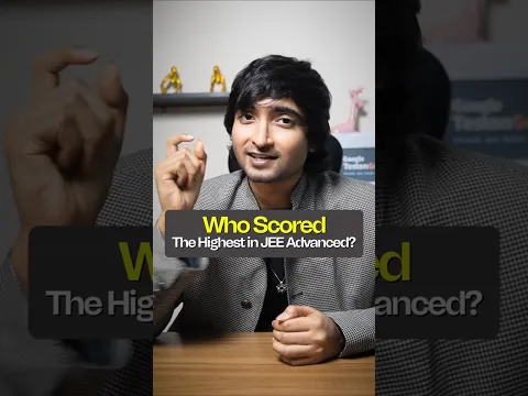 Who Holds the Highest Score in JEE Advanced History? #iitjee