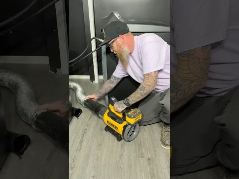 Cleaning out dryer vent