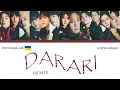 Download Lagu TREASURE - 'DARARI (REMIX)'  (переклад українською/кирилізація) (Color Coded Lyrics)