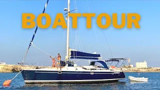 Boat tour Beneteau Oceanis 500 – Family boat life (#25)