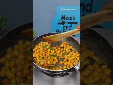 Roasted chickpeas salad #foodblogger #shortvideo #vegsalad #viralfood