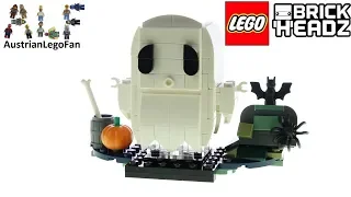 Lego Brickheadz 40351 Halloween Ghost - Lego Speed Build Review