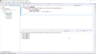 How to run two java programs simultaneously in eclipse