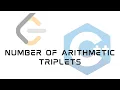 LeetCode 2367 Number of Arithmetic Triplets Solution in C