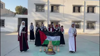 نشيد القدس كلمات مندوب العبيدي الحان كريم عبد الجبار اداء مدرسه ام سلمه 