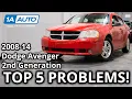 Top 5 problemen Dodge Avenger Sedan 2e generatie 2008-2014