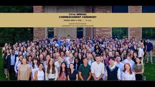 University of Colorado Law School 2026 Commencement