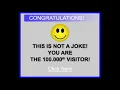 Congratulations You Won