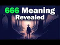 The REAL Meaning of Angel Number 666